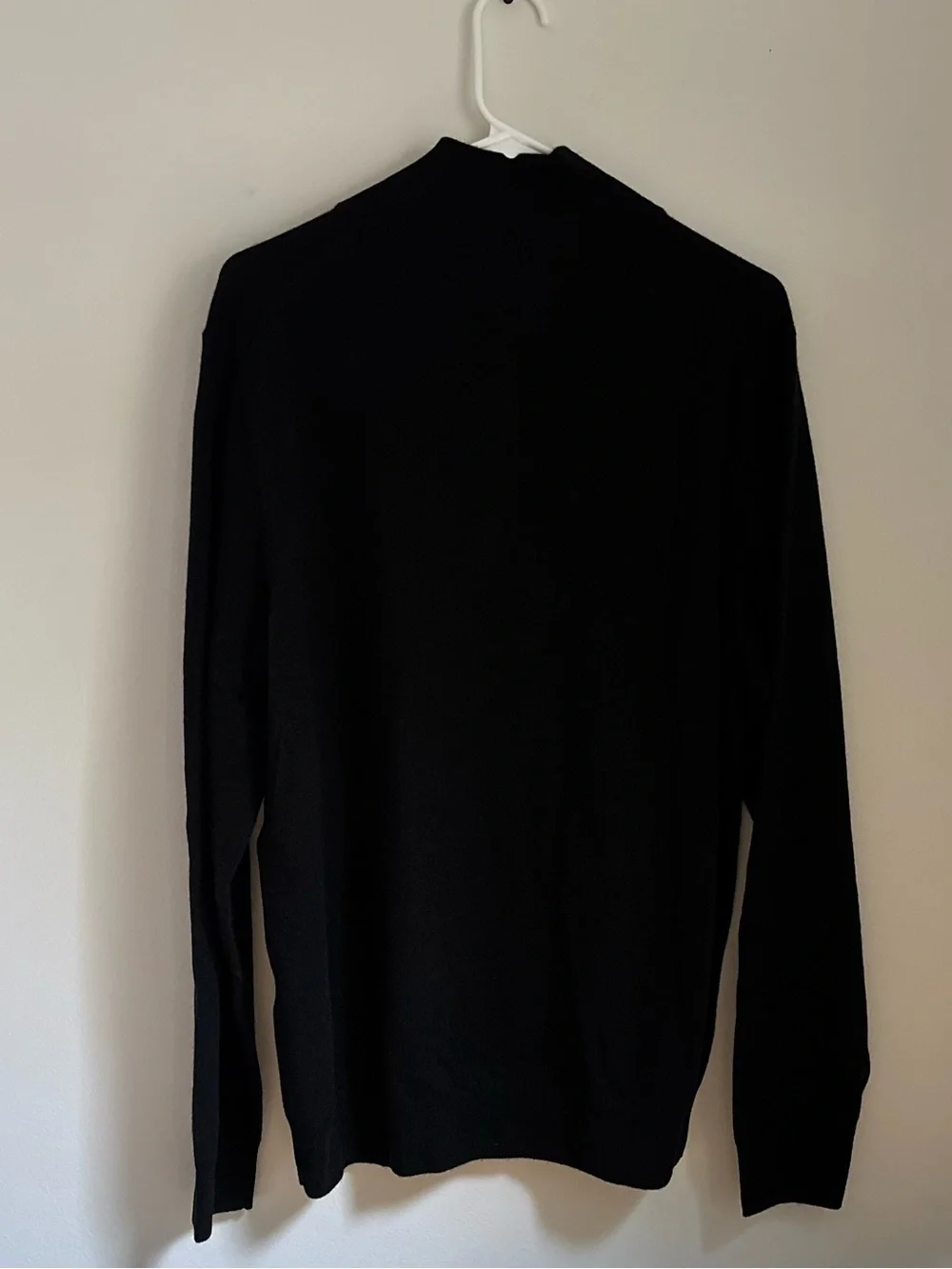 Jos. A. Bank Black Quarter-Zip Men's Cashmere Sweater